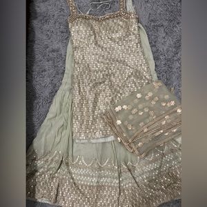 Only worn once, amazing condition.